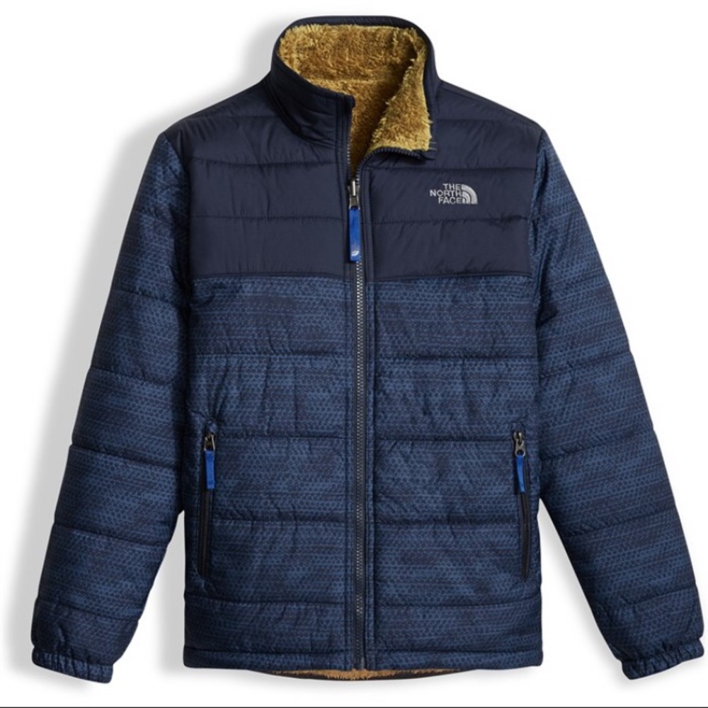 Boys L North Face Reversible Coat